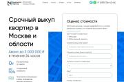Заказать копия лендинга одностраничного сайта на CMS WordPress 13 - kwork.ru