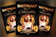 I will design Top Notch Birthday Flyer 13 - kwork.com