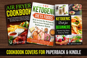 I will design recipe or cookbook cover within 24hrs 7 - kwork.com
