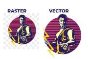 Vector Design, Vector Tracing for a raster image, logo, symbol 10 - kwork.com