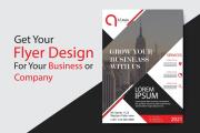I will design an amazing professional business and corporate flyer 8 - kwork.com