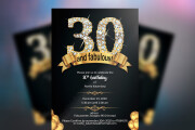I will design pro invitations, Save the date, wedding invites Birthday 8 - kwork.com