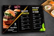 I will do amazing restaurant menu design, food flyer, food poster 22 - kwork.com