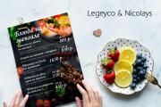 Дизайн меню для ресторана, кафе, бара, салона красоты 22 - kwork.ru