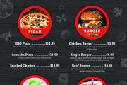 Design restaurant menu design, digital menu or food flyer 12 - kwork.com