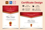 I will create professional diploma, award and completion certificate 6 - kwork.com