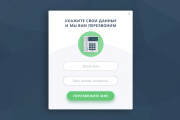 Сверстаю форму обратной связи на ваш Landing Page 10 - kwork.ru