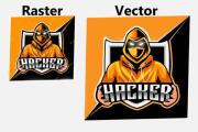 I will do raster to vector, image to vector, vector trace, vector logo 7 - kwork.com