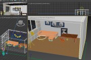 Визуализация интерьеров в программе 3Ds Max, Corona Render 4 - kwork.ru
