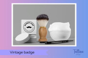 Retro badge logo design 13 - kwork.com