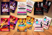 I will design dj, hip hop concert nightclub party , event flyer 8 - kwork.com