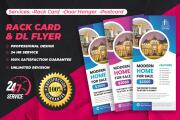 I will design promotional dl flyer, rack card, door hanger, postcard 14 - kwork.com
