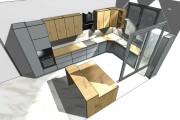 Дизайн проект кухни или комнаты в программе Pro100 10 - kwork.ru