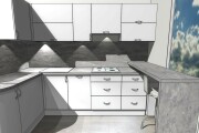 Дизайн проект кухни или комнаты в программе Pro100 16 - kwork.ru
