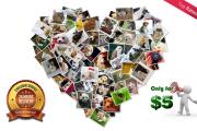I will make a unique photo collage from your pictures 13 - kwork.com