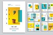Design amazing annual report, product catalogue, menu book 15 - kwork.com