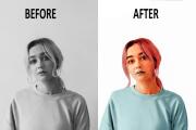 Colorize Your Black and White Photo in Adobe Photoshop Professionally 9 - kwork.com