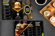 I will do amazing restaurant menu design, food flyer, food poster 19 - kwork.com