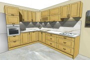 Дизайн проект кухни или комнаты в программе Pro100 13 - kwork.ru