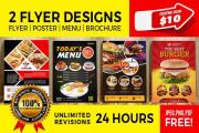 I will make food menu, restaurant menu and menu board design 8 - kwork.com