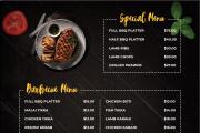 Design restaurant menu design, digital menu or food flyer 14 - kwork.com