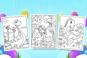 Kids coloring book cover for kdp interior design 8 - kwork.com