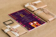 I will design unique wedding card or invitation card for any event 9 - kwork.com