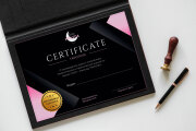 Дизайн сертификата, грамоты, диплома 9 - kwork.ru