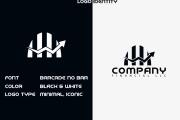 Design creative flat minimal logo for business or website 8 - kwork.com