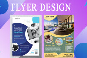 I will design professional flyers printables, and digital 6 - kwork.com
