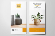Leaflet or flyer design 6 - kwork.com