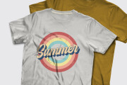 I will design vintage outdoor and 3d 70s vintage retro t shirt, logo 10 - kwork.com
