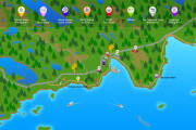 I will design a isometric map in vector format 18 - kwork.com