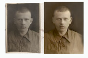 I restore photos of the war and make them in color 9 - kwork.com