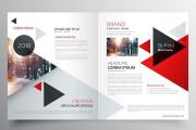 I will develop the design of the advertising booklet. Quickly 17 - kwork.com