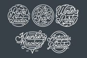 I will create unique typography and calligraphy logo 8 - kwork.com