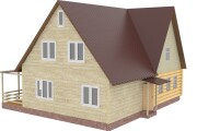 3D модели домов, навесов, пристроек, хозблоков, террас 9 - kwork.ru