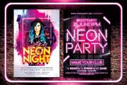 I will design event party club, dj, concert flyer poster design 12 - kwork.com