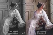 Restore your old photos, retouch and colorize fix your pic now 10 - kwork.com
