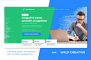 Продающий дизайн landing page в PSD 10 - kwork.ru