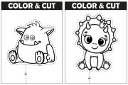 Design dot marker, scissors skill activity coloring book for KDP, etsy 9 - kwork.com