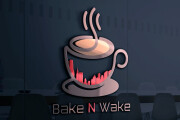 I will do a professional cafe logo design and favicon as gift 10 - kwork.com