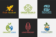 I will design creative unique modern flat minimalist logo 8 - kwork.com