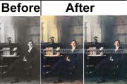 Professionally old photo restoration and colorize photo 10 - kwork.com