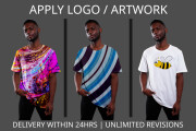 I will apply your logo,artwork,pattern onto your dress, product, wall 8 - kwork.com