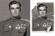 Retouching and restoration of old photos 11 - kwork.com