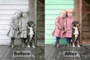 Restore your old photos, retouch and colorize fix your pic now 9 - kwork.com