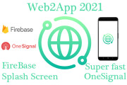 Web to App 2022 firebase + Splash Screen + OneSignal + исходный код 16 - kwork.ru
