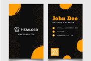 I will design double sided menu for your restaurants With Free qr code 12 - kwork.com