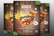 I will create an outstanding food or restaurant flyer for you 7 - kwork.com